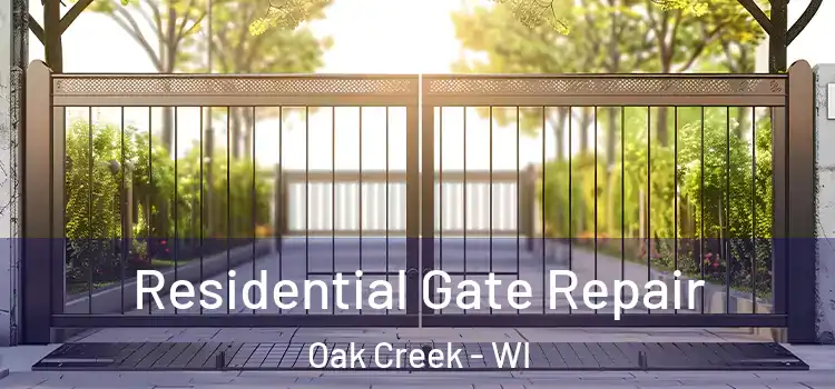 Residential Gate Repair Oak Creek - WI